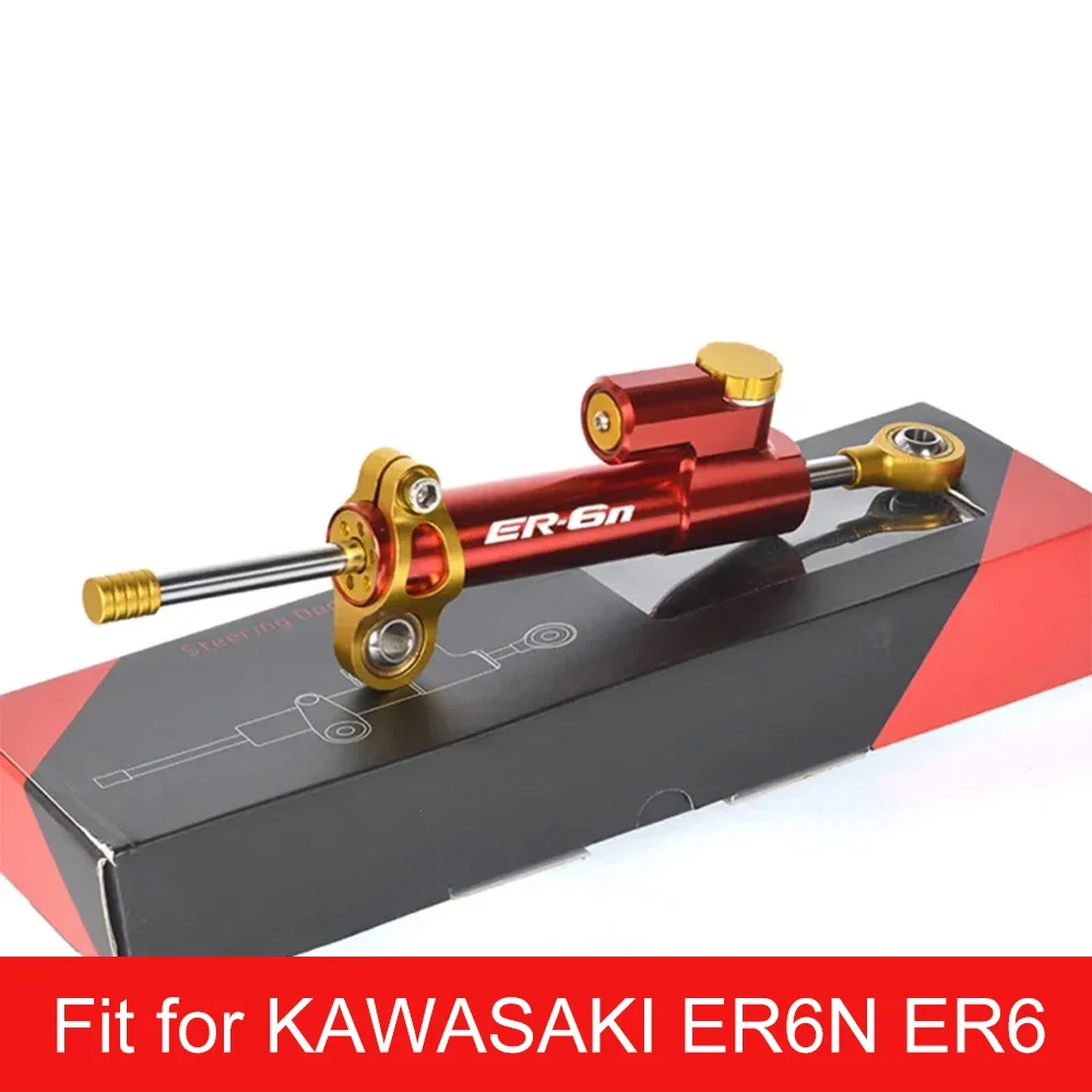 

CNC Adjustable Motorcycles Steering Stabilize Damper Bracket Mount FOR KAWASAKI ER6N ER 6N ER6 N 2009 2010 2011 2012-2017