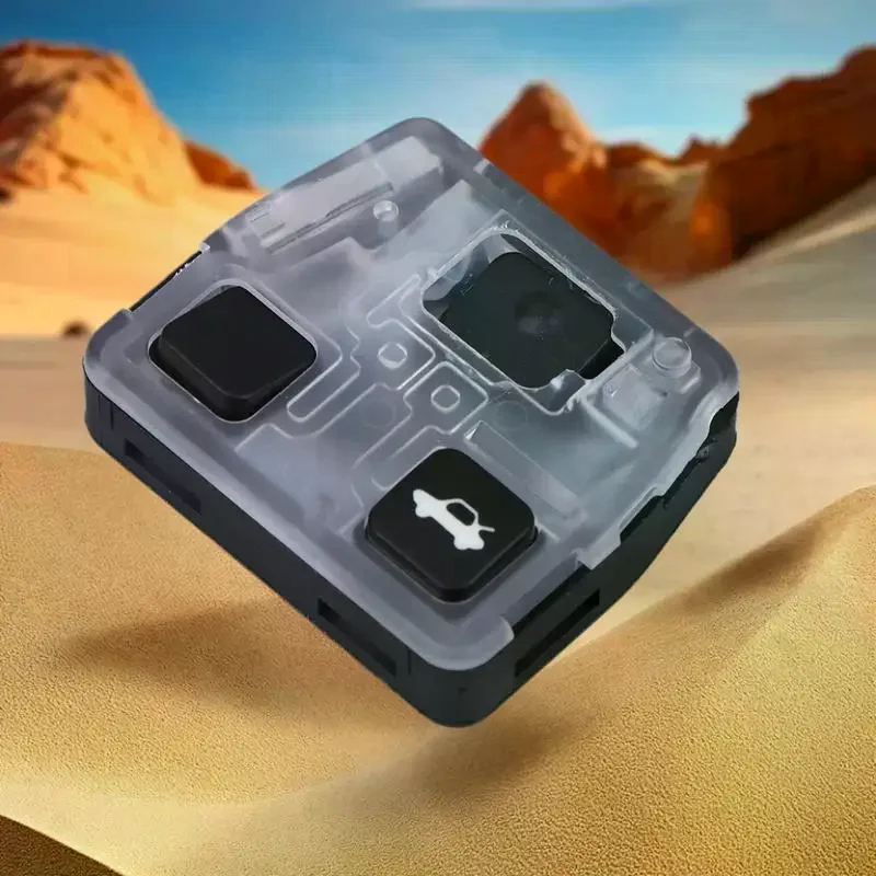 

One Piece Car Key Fob Shell Replacement 3 Button Case For Corolla RAV4 Avensis Yaris Land Cruiser