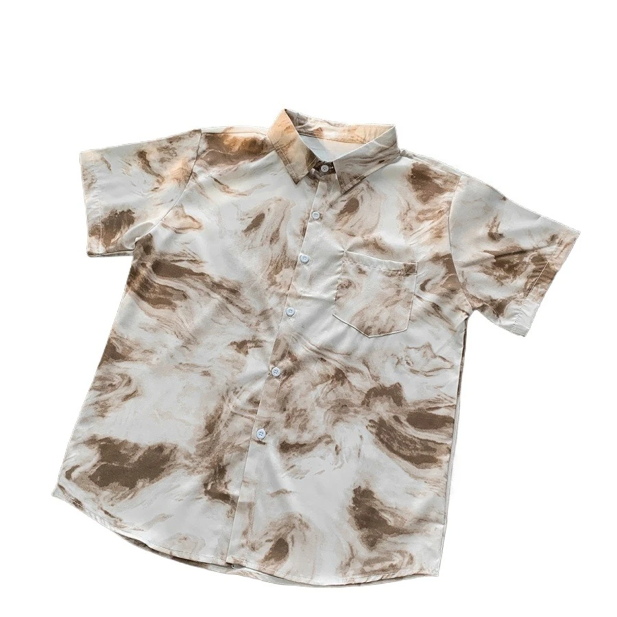 Japanese Retro Trend Versatile Loose Quick Drying Men's Casual Shirt