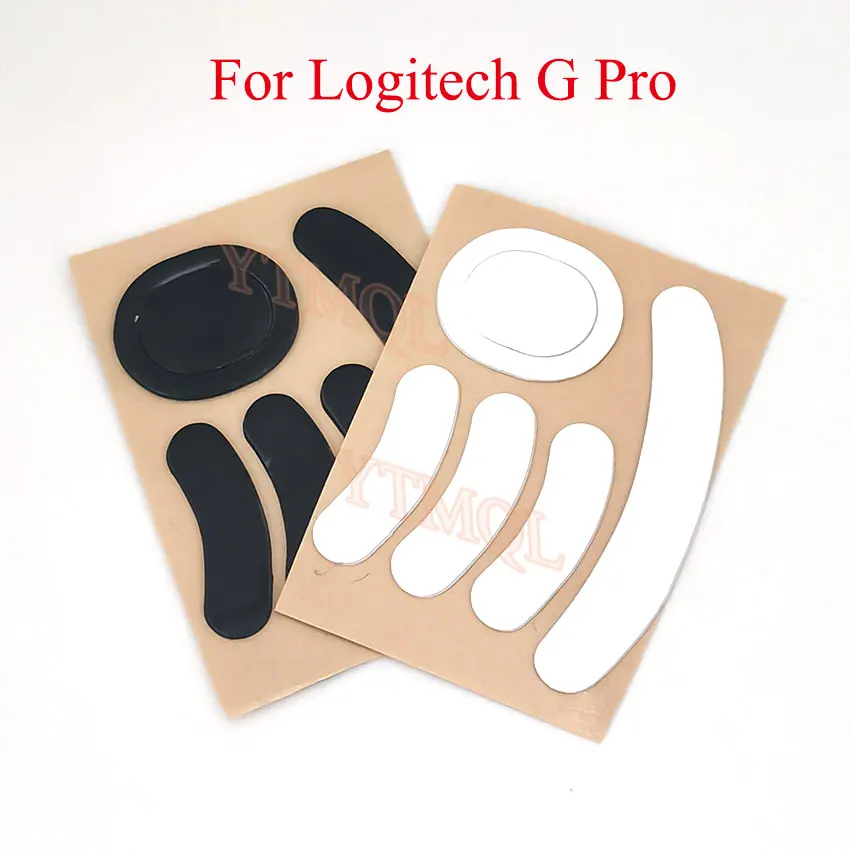 1 set Mouse da gioco piedi Mouse Skate per Logitech G Pro Wireless White Mouse Glides Curve Edge