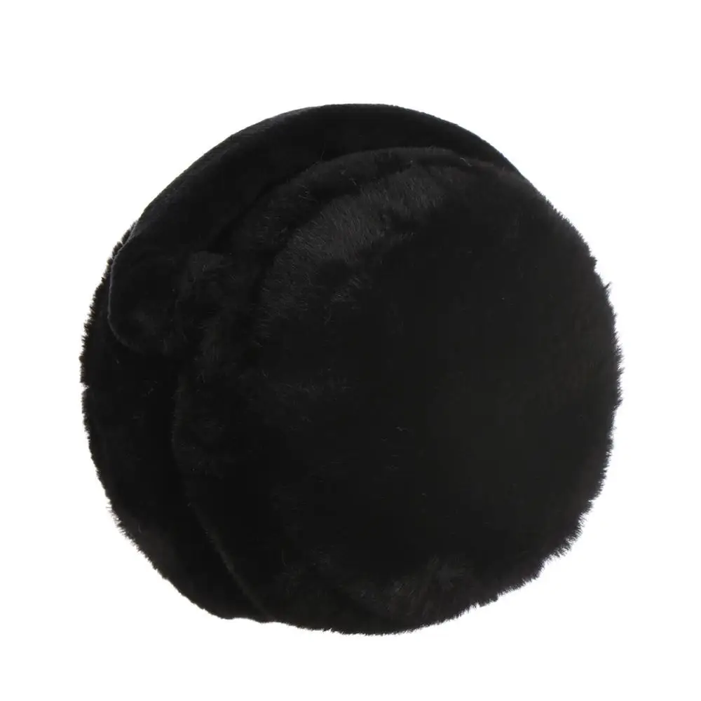 Fashion Autumn And Winter Foldable Earflaps Solid Color Ear Cover Women Earmuffs