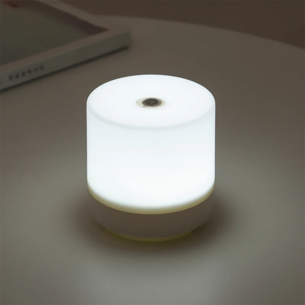 Touch Bedside Lamp Small USB Charging Night Light 3 Modes Dimming Table Lamp Bedroom Eye Protection For Kids Gift LED Book Lamp