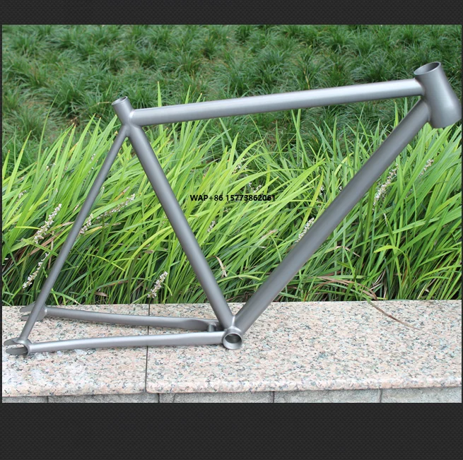 

Титановая велосипедная рама с конической головкой 700C Титановая односкоростная велосипедная рама Титановая трековая велосипедная рама на заказ
