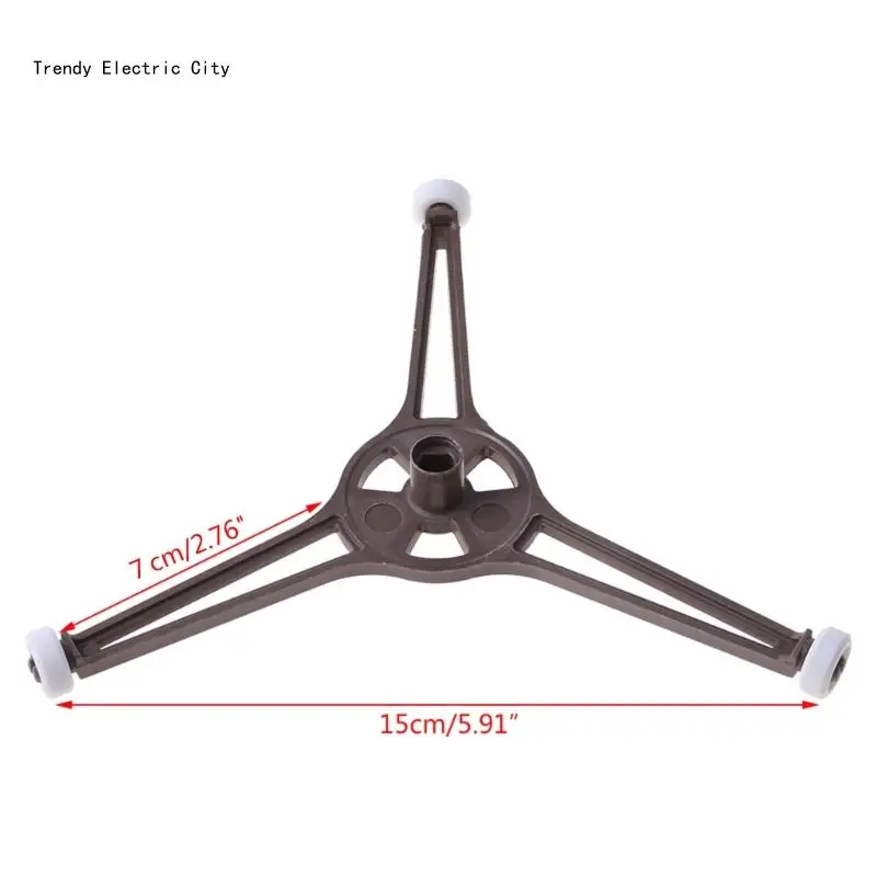 R9CD Треугольный лоток для микроволновой печи для деталей микроволновой печи, плоская стеклянная пластина 24,5 см G08, отличная