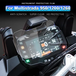 Filme de instrumentos para motocicleta, protetores de tela anti-riscos, acessórios for Ducati Multistrada 950 Multistrada1200 Multistrada1260 1200S 1260S 1200 1260 S