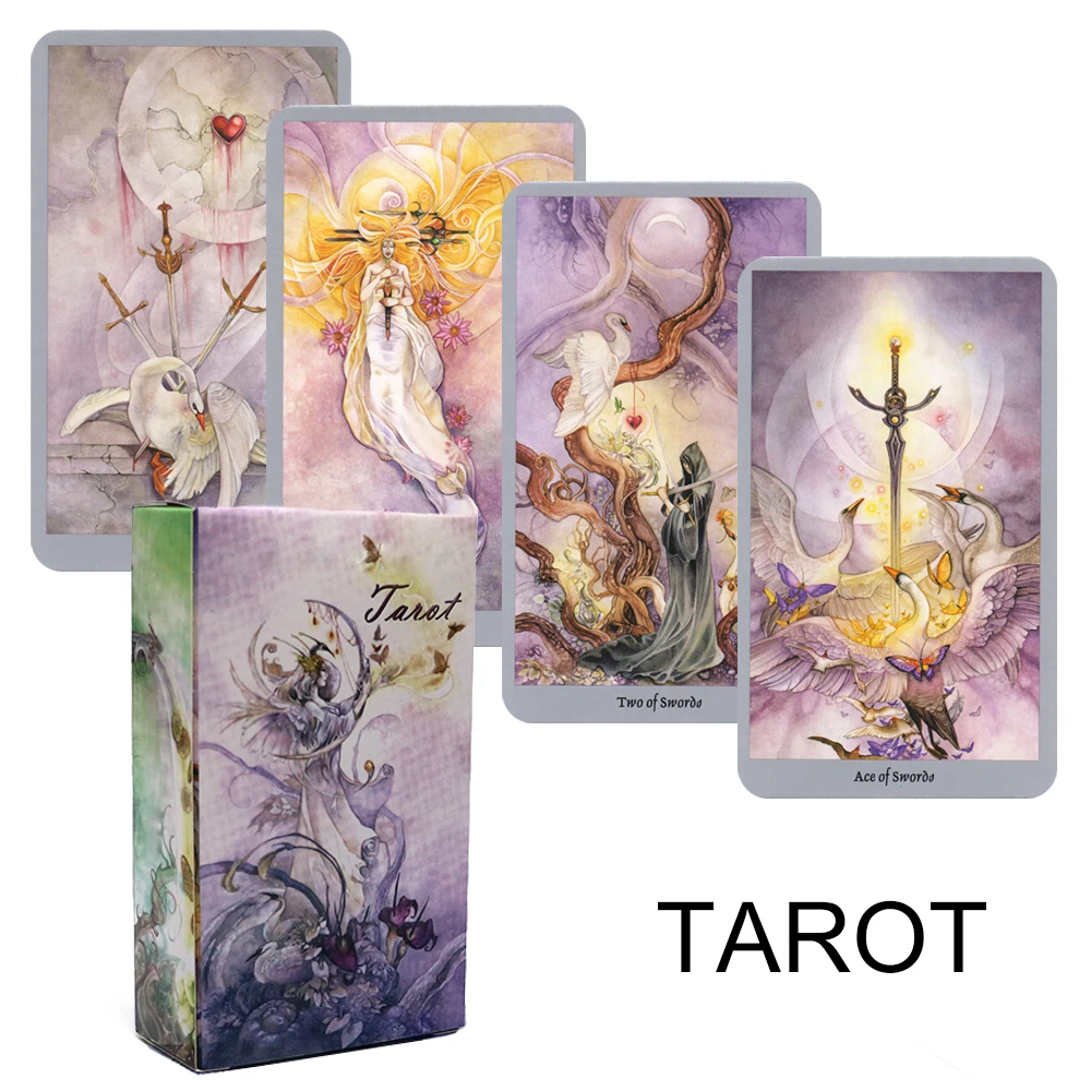 12×7CM cards.Shadowscapes Divination Tarot with Guide Book Tarot Unique Indie Tarot Deck for Beginne Tarot Deck for Beginne