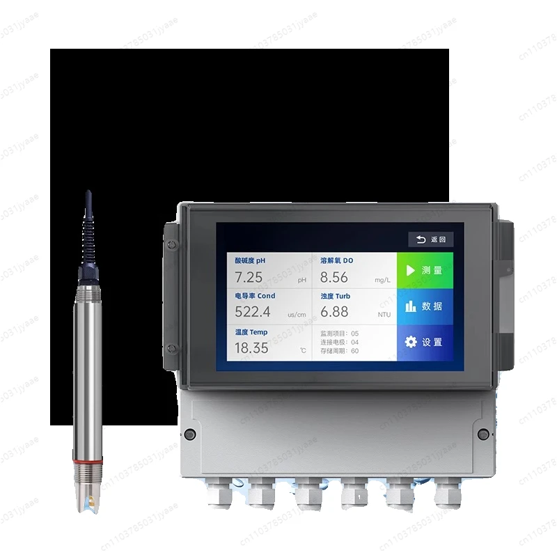 

Online residual chlorine ph detector turbidity conductivity COD ammonia nitrogen oxygen suspension monitor