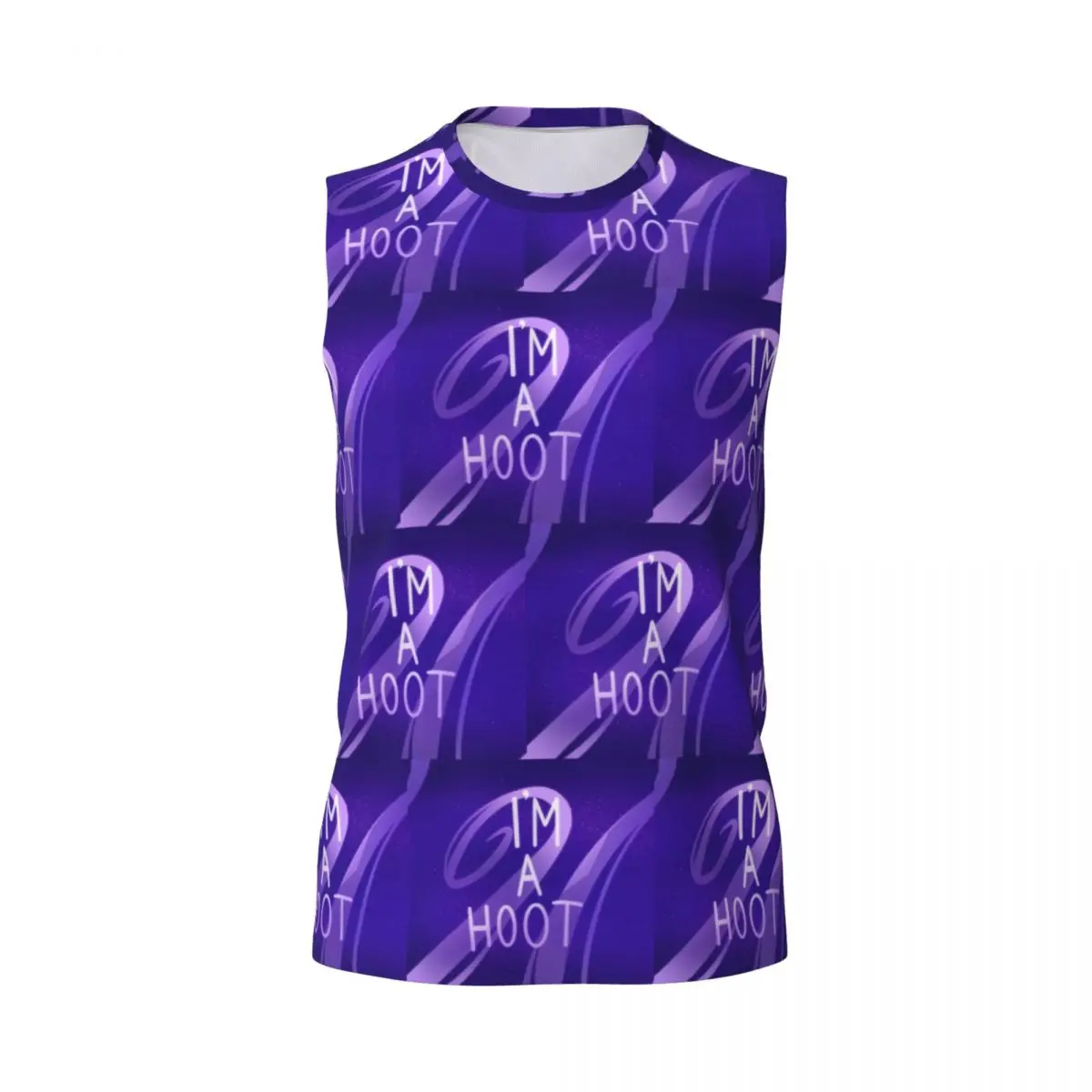 Helluva Boss Stolas's I'm A Hoot Mug Men Printed Sleeveless T-shirt Casual Hip Hop Street Style Beach Holiday Tank Tops