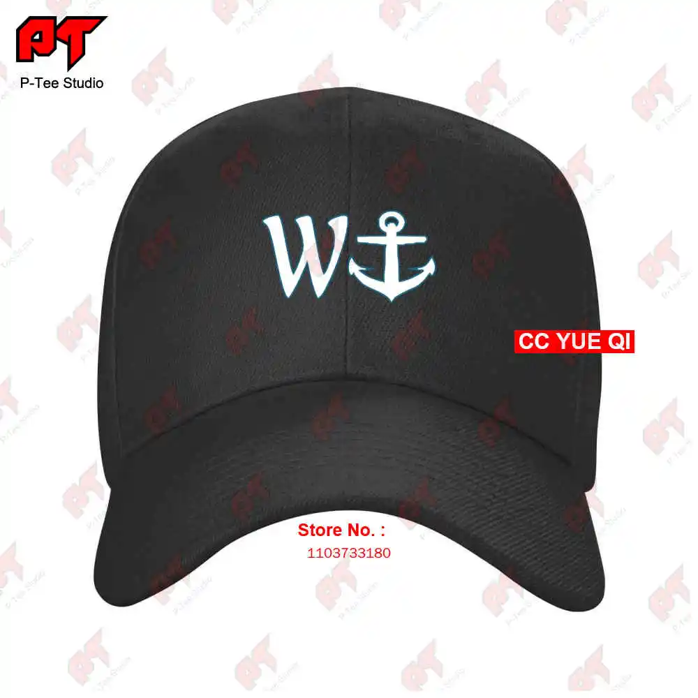 Wanker W And Anchor Equals Funny Baseball Caps Truck Cap H2WU