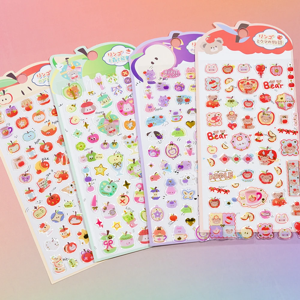 

Paradise 3D хрустальные наклейки материалы для ведения журнала мультяшные животные кошка чехол для телефона подарочное украшение наклейки для скрапбукинга ручной работы