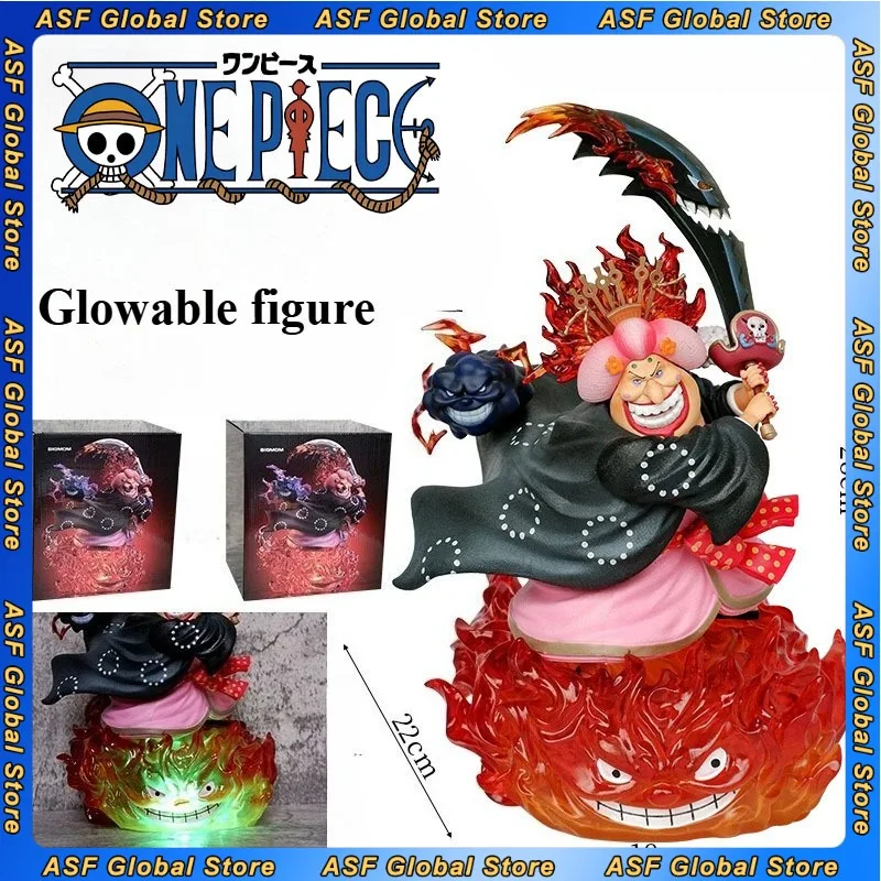 

28cm ONE PIECE Big Mom Kaidou Anime Figure Model Anime Peripherals Collection Statue Desktop Decoration Birthday Gifts Toys Kids