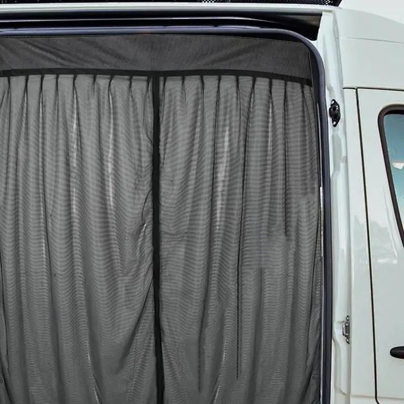 

RV Screen Door Guard Breathable Auto Camping Mesh Netting Car Sunroof Screen RV Awning Fly Net Mesh For RV Camping Cars Truck