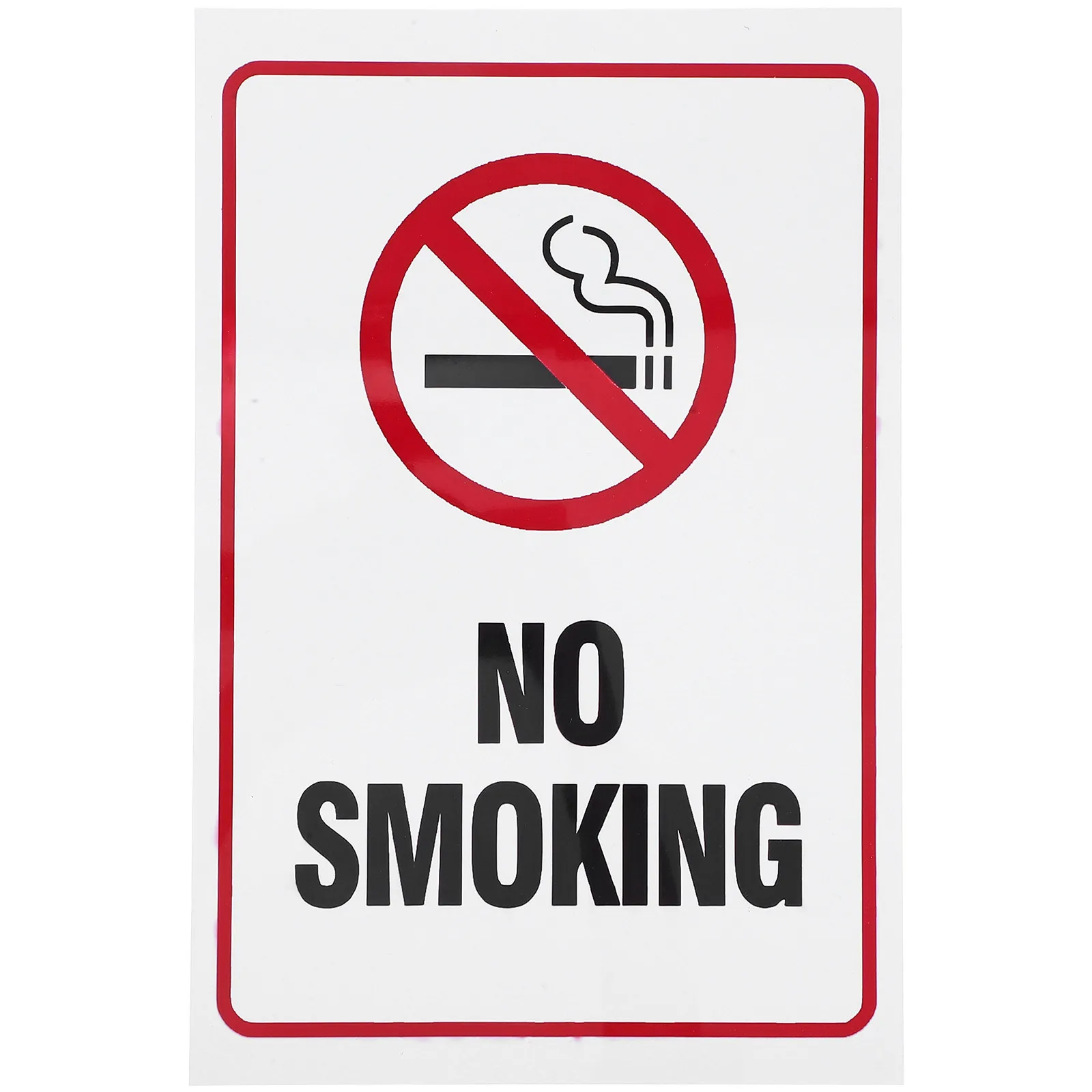 

Weatherproof Aluminum No Smoking Sign Highly Visible Universal Symbol for Indoor Outdoor Applications No Smoking Signs for Home