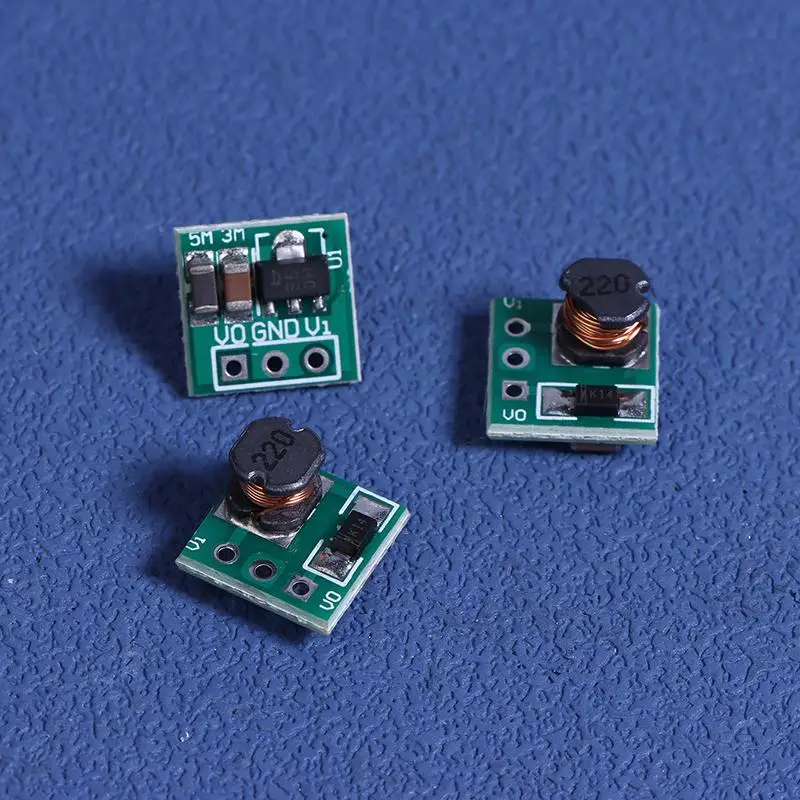 1.5v 1.8v 2.5v 3v 3.3v 3.7v 4.2v para 5v DC-DC módulo de conversão de impulso 0.9-5v para 5v DC-DC step-up módulo de potência tensão boost conv