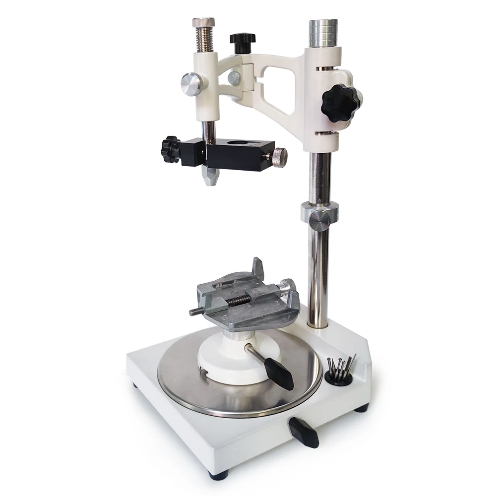 Fully Adjustable Dental Lab Parallel Surveyor with Handpiece Holder