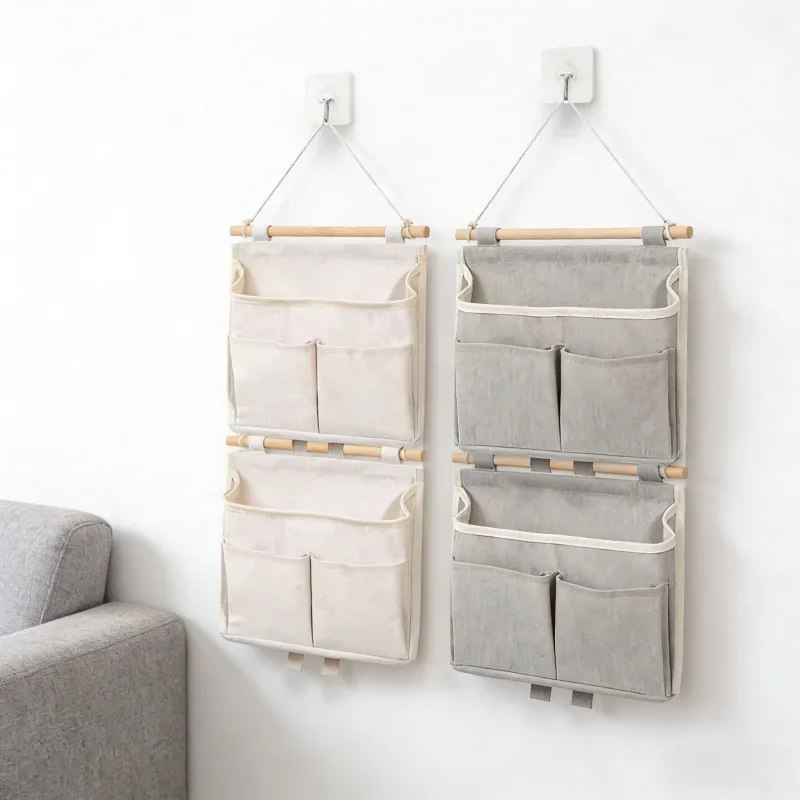

Настенный водонепроницаемый многослойный органайзер для детских принадлежностей, тканевая подвесная сумка для хранения мелочей, прикроватный органайзер для детской комнаты