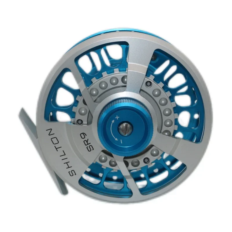 SHILTON-SR9 Linker-En Rechterhand Metalen Vliegende Vishaspel, Viswiel, Visaccessoires, Zoet Water, Zeewater