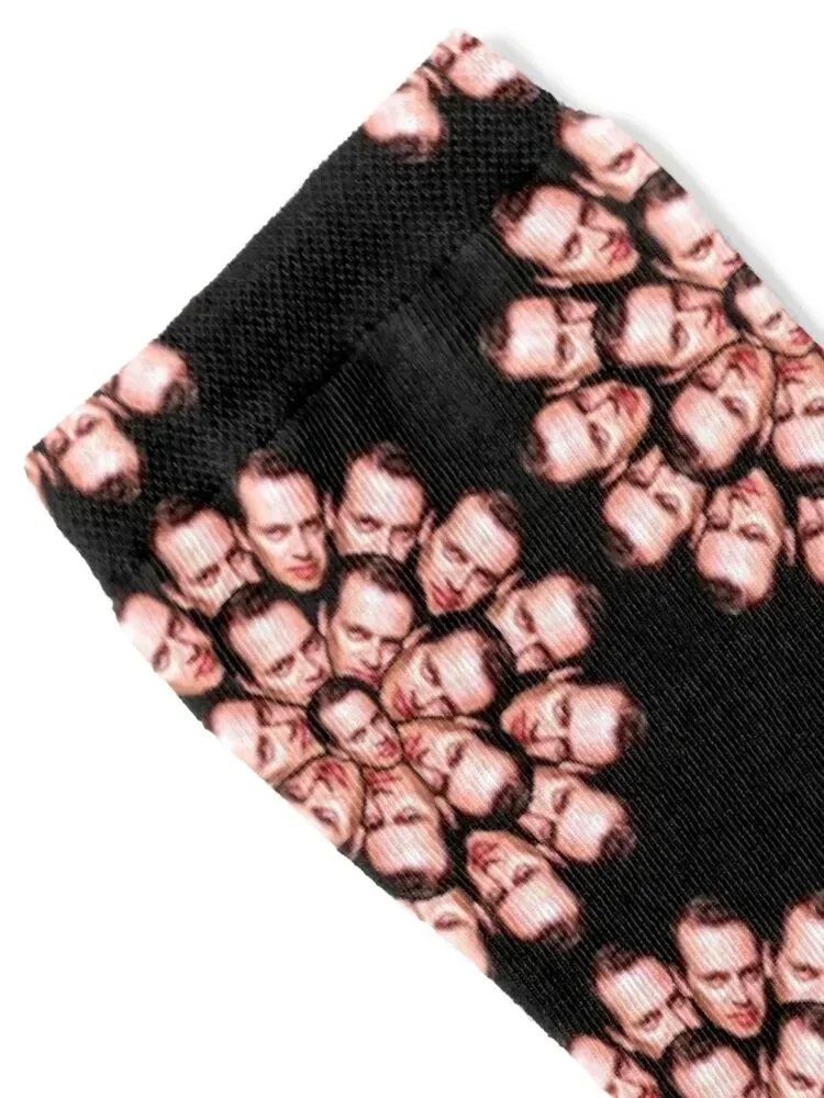 Steve Buscemi Collage galaxy art popular image Socks christmas gift Christmas Socks Girl Men's