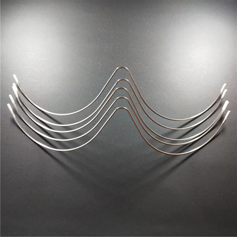 5pcs Wholesale Flat Stainless Steel Women Clothes Dress Decoration Repair Conjoined Steel Ring Integral Bra Frame Underwire