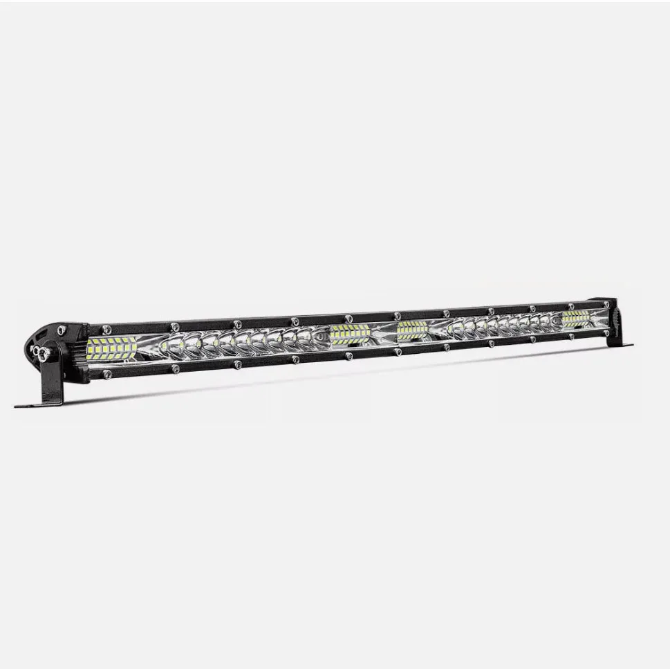 

20" 156W 24V Van Spotlight Work Light LED Car Slim Single Row Long Bar Light Offroad Roof Front Bar Centre Mesh Conversion Light