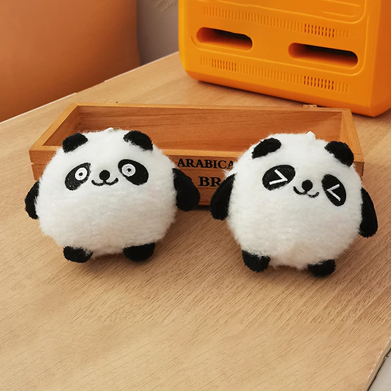 Cute Cartoon Panda Plush Toy Small Mini Doll Pendant Doll Key Chain Bag Ornament