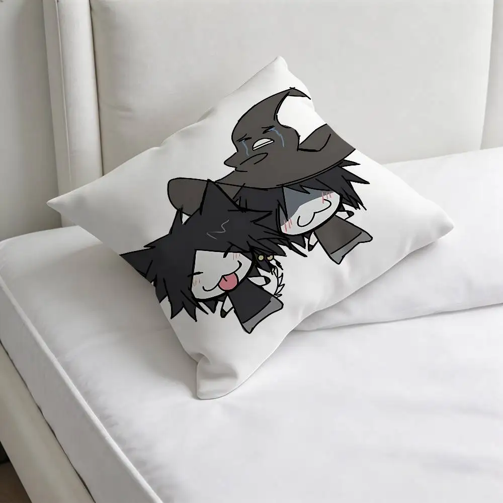 A-Azure Time F-Forsaken Cute Decorative Square Pillow Cover Soft & Comfortable Pillow Case Sofa Bed Home Decoration