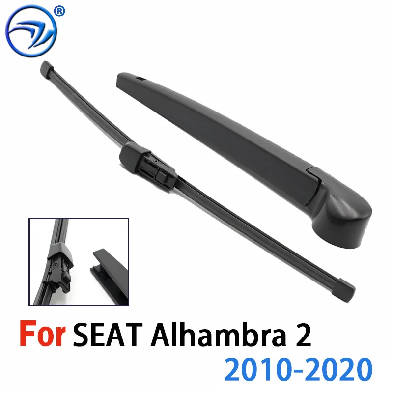 Wiper Rear Wiper Blade & Arm Set Kit For SEAT Alhambra 2 2010 11 12 13 14 15 16 17 18 19 2020 Windshield Windscreen Rear Window