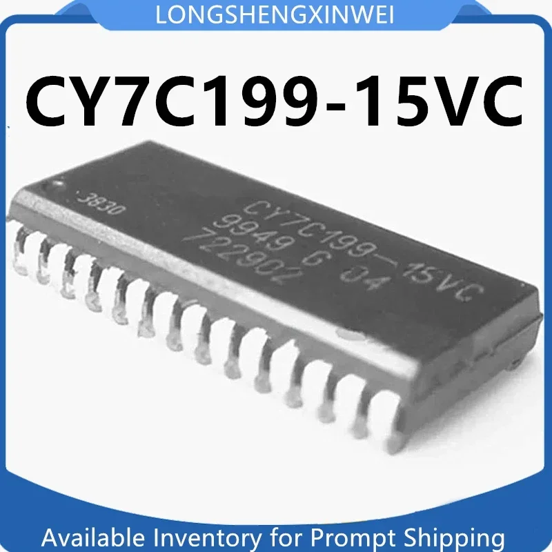 1PCS New Original CY7C199-15VC CY7C199 SMT Packaging SOJ-28 Memory Electronic Component Chip IC