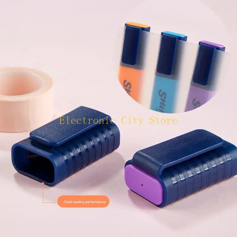 Fluorescent Highlighter Pen Quick Drying Broad Chiseled Tip For Highlighting HU8D