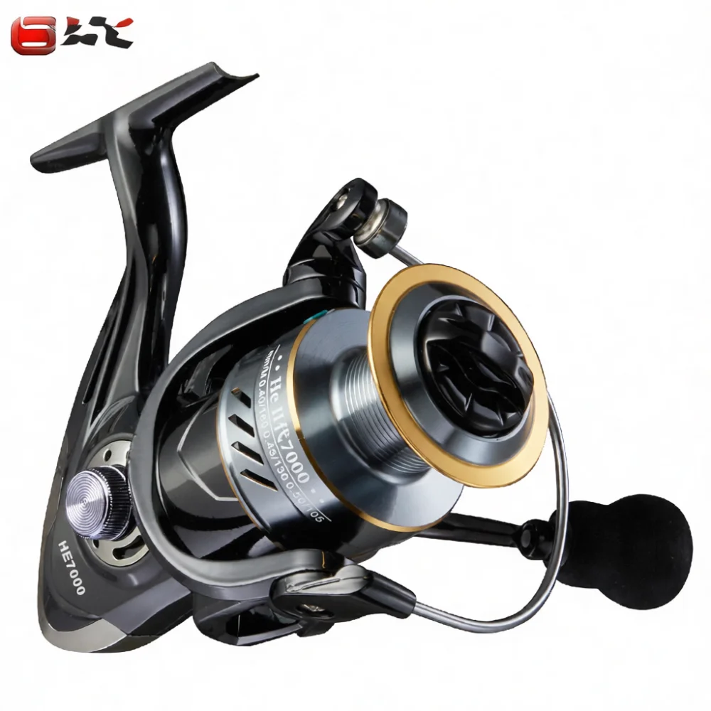 Surf Fishing Equipment - 전문가용 스피닝 낚시릴 금속 손잡이 고속