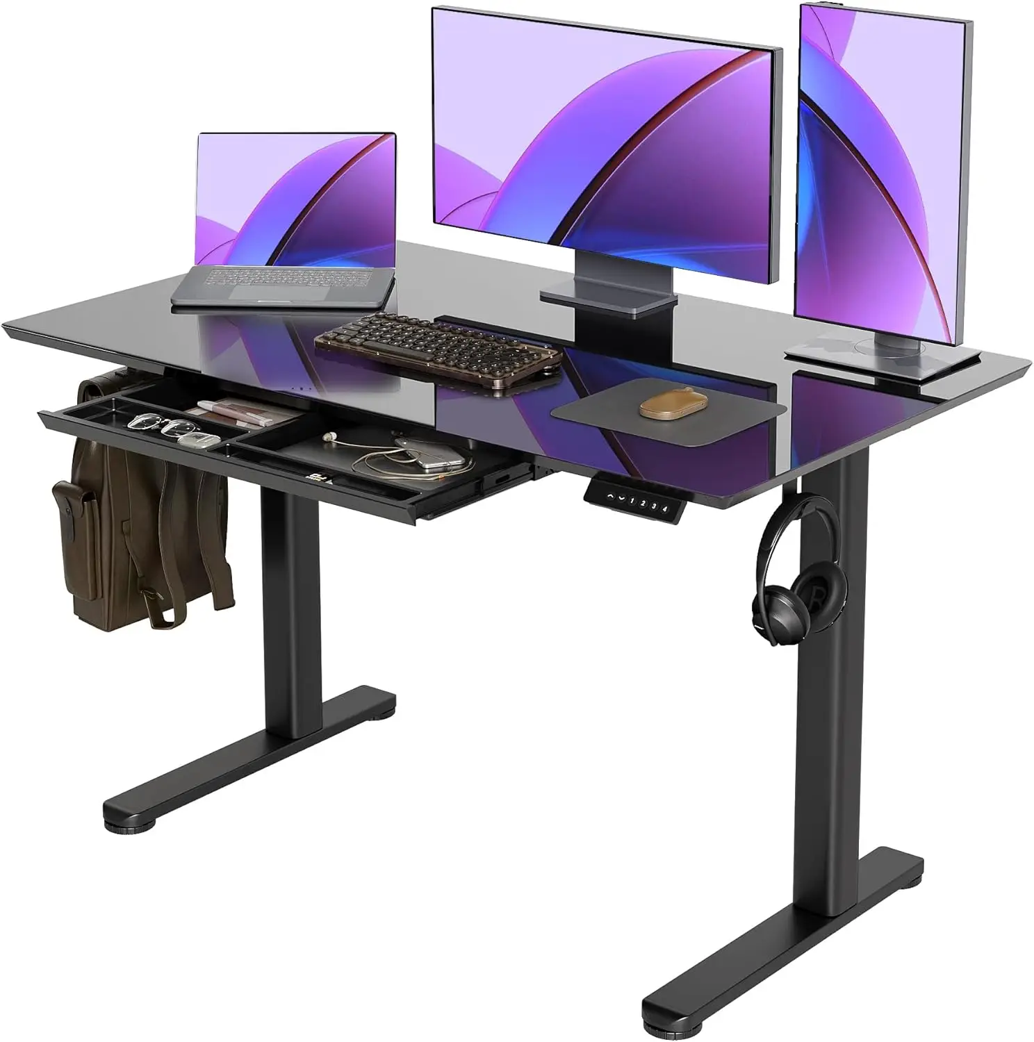 Glass Standing Desk…