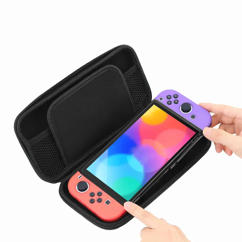 Travel Carrying Storage Bag For Nintendo Switch Oled Console Spider Themed Pouch Protective Case NS JoyCon Box Cover Accessories