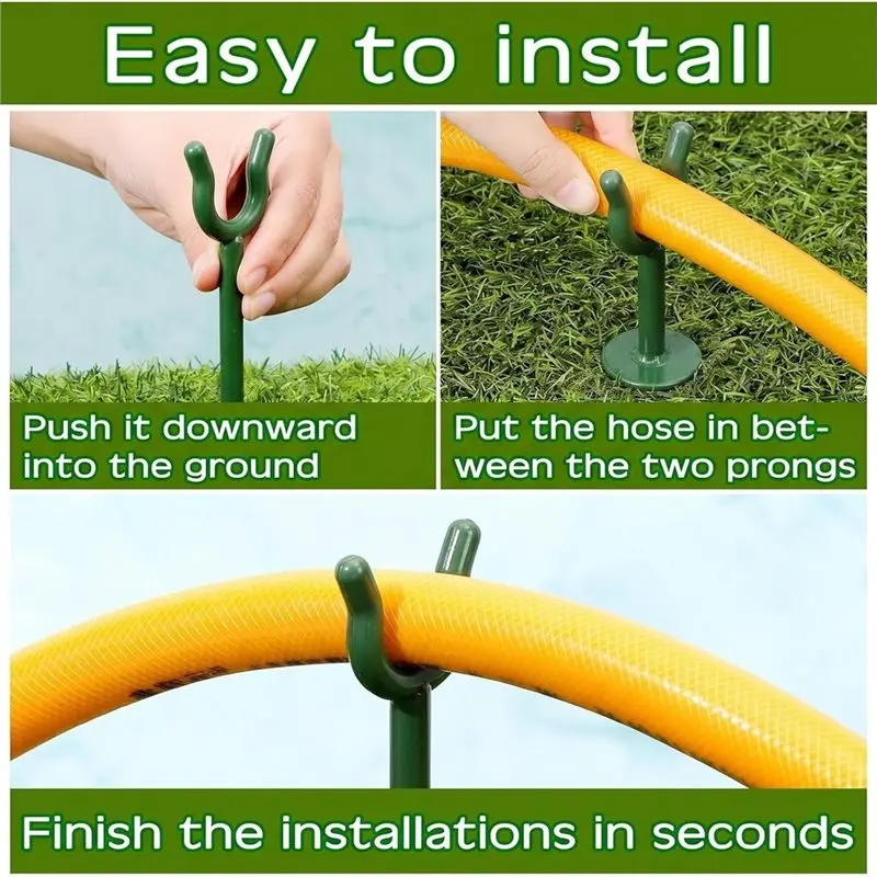 ABDJ-Outdoor Garden Hose Holder Brackets 3/4