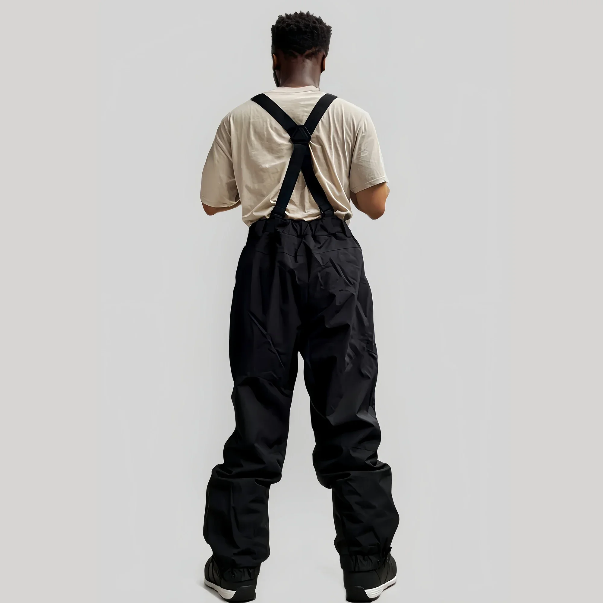 Ski Hosen Outdoor Winter Verdickung Warme Skifahren Strap Overalls Neue Männer Frauen Lose Schnee Wasserdicht Winddicht Snowboard Hosen – Detail 7