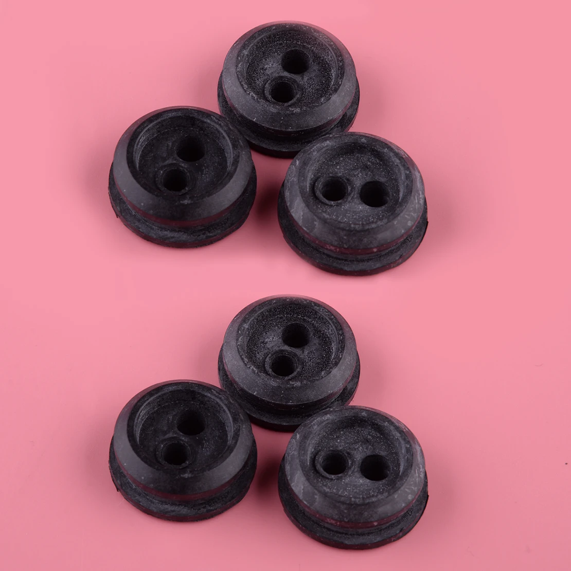 

6pcs Rubber Fuel Gas Tank Grommet fit for MHJ2424 XHJ550 HTJ550 MHTP245-2 MHTP245-3 Lawn Mower Lawnmower Parts Power 123275032/0