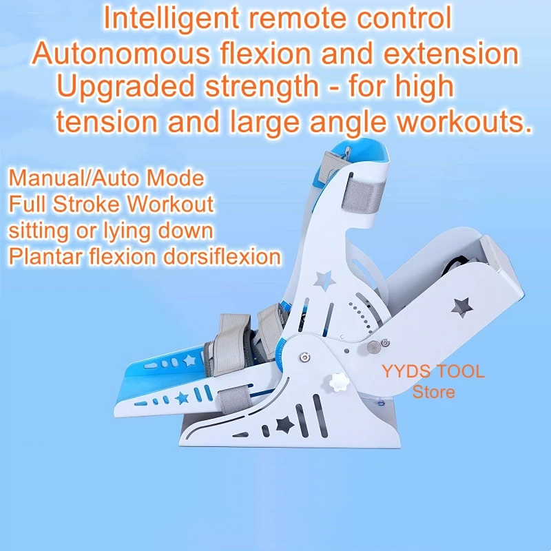 

Electric ankle rehabilitation trainer foot drop ankle fracture stiff ligament stretching flexion and extension exerciser