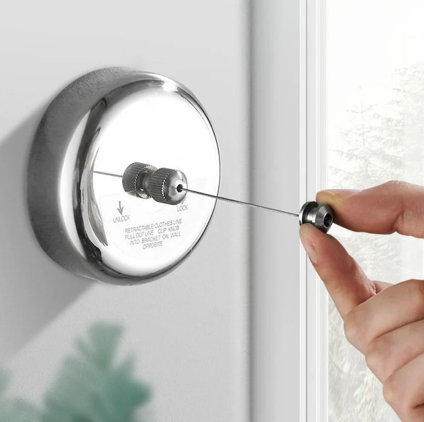 

Сушилка для одежды, веревка для домашнего хранения, выдвижные бельевые линии из нержавеющей стали, сушилка для одежды, органайзер, вешалка для белья