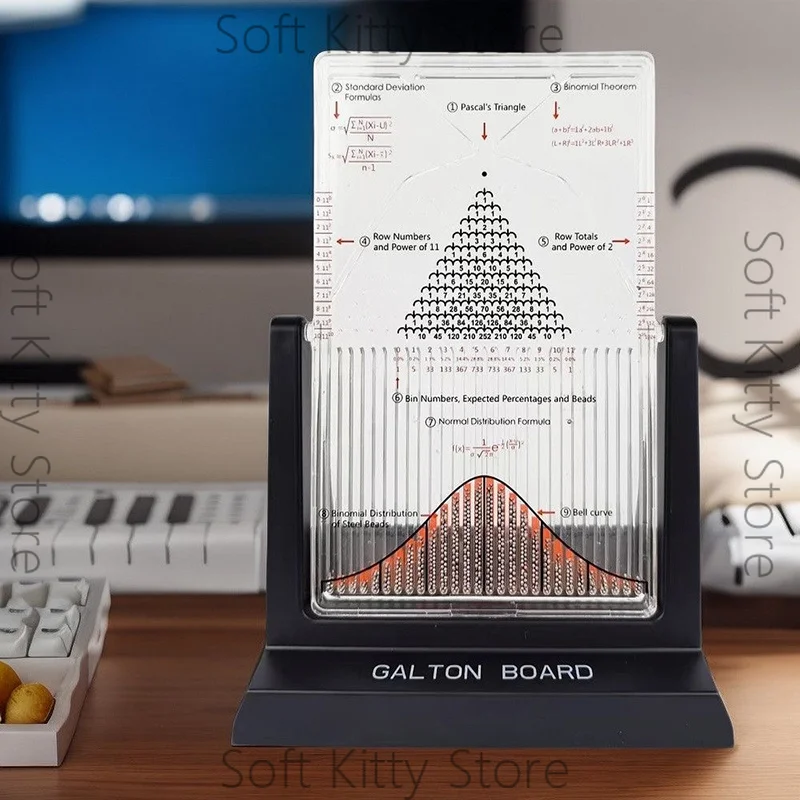 Simple Desktop Ornaments Children's Gift For Mathematics Enthusiasts Galton Plate Normal Distribution Model