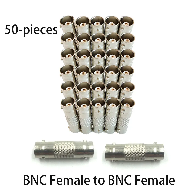 50-個-デュアルメスヘッド-bnc-コネクタ-cctv-カメラセキュリティビデオ監視メス-メス-bnc-コネクタエクステンダー