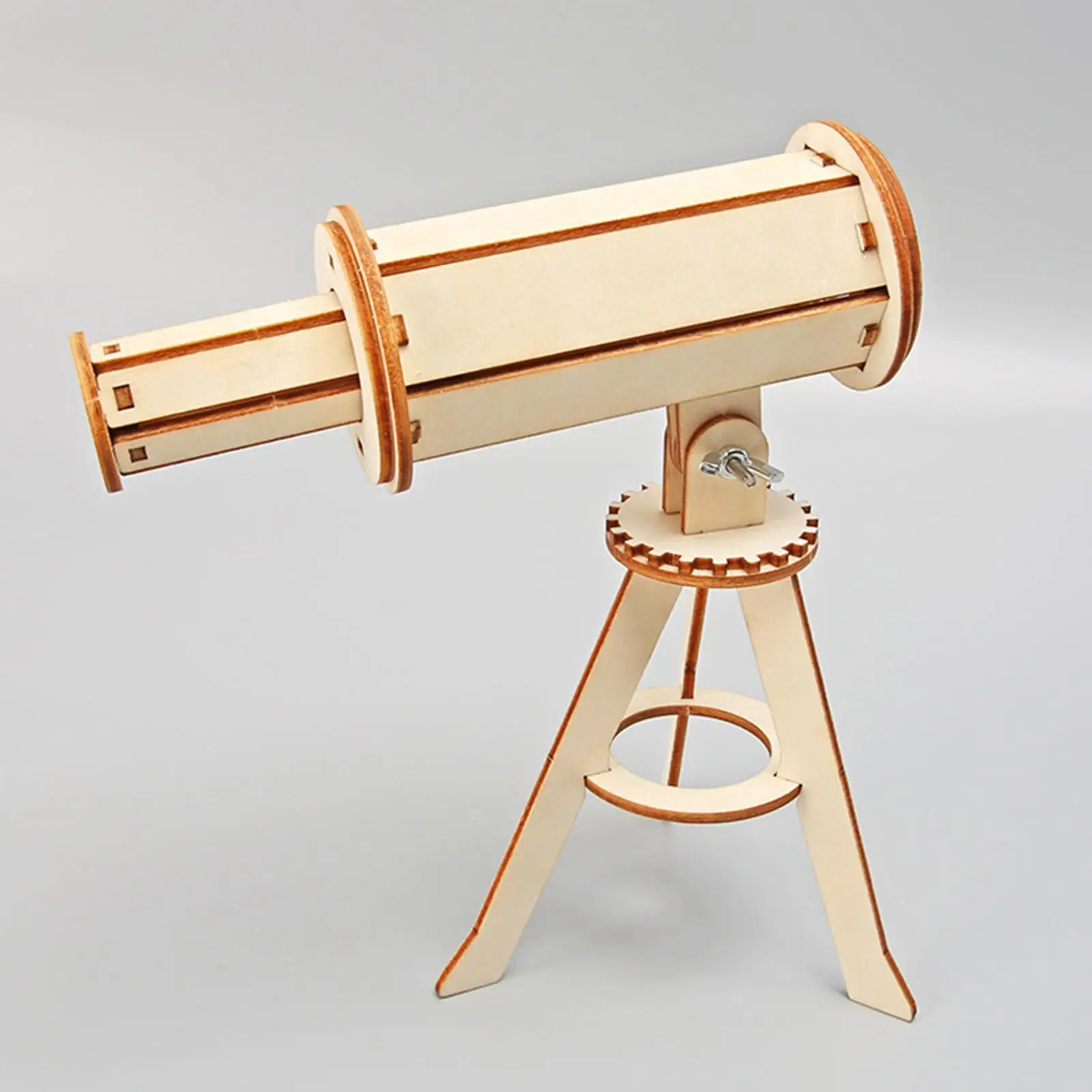 DIY Science Experiment Toys Wooden Telescope Building Kit Educational STEM Project for Kids Age 8-12 Years Old