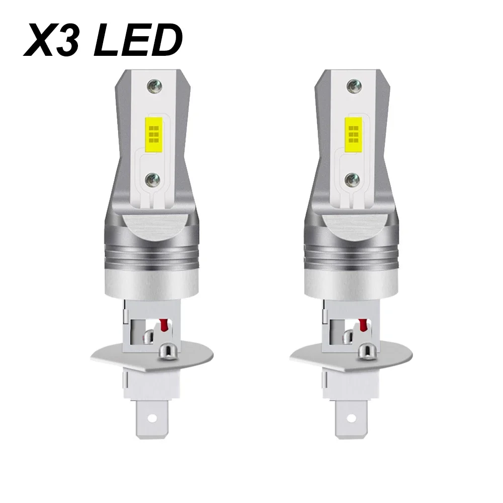 

2x 6000K X3 H1 H3 H7 9006 HB4 9005 HB3 LED Bulbs H11 H8 H16 PSX24W H6 P15D 3500LM Car Motorcycle Fog Lights Day Running Light