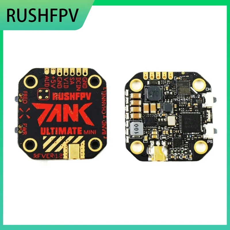 

RUSH TANK MINI 800mW image transmission 20 * 20mm external audio PIT/25/200/500/800mW