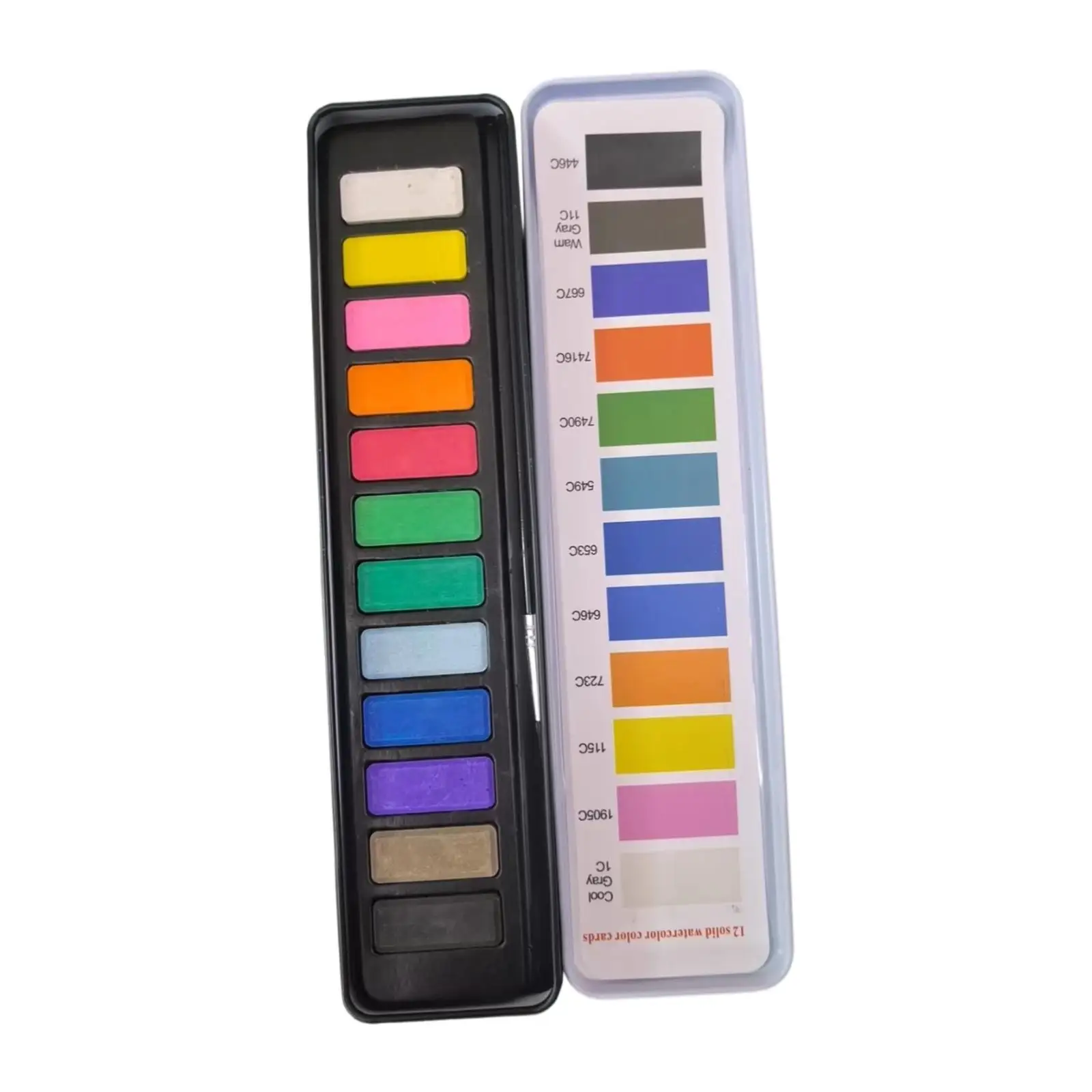 

Watercolor Paint Brush Set Portable Students Drawing Watercolor Painting Kit