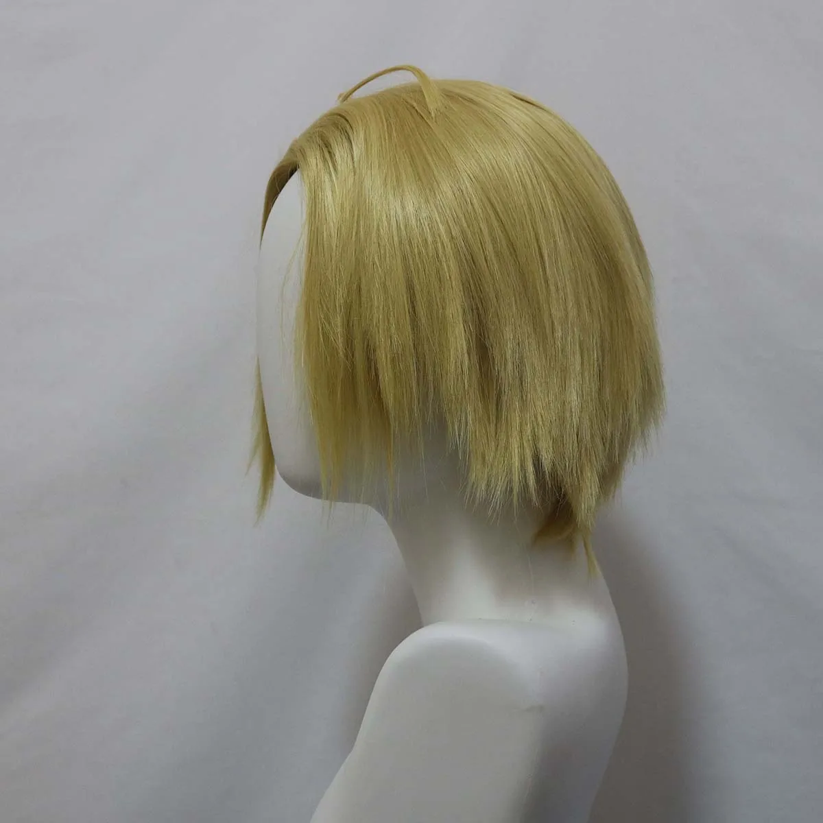 Homens Anime Sakamoto Days Shin Asakura Cosplay Loira Amarelo Peruca de Cabelo Curto