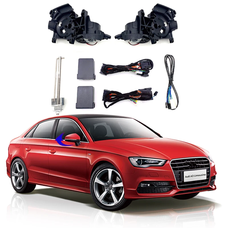 For Audi A3 Auto Intelligent Automatic Car Electric Rearview Side Mirror Folding System Kit Module