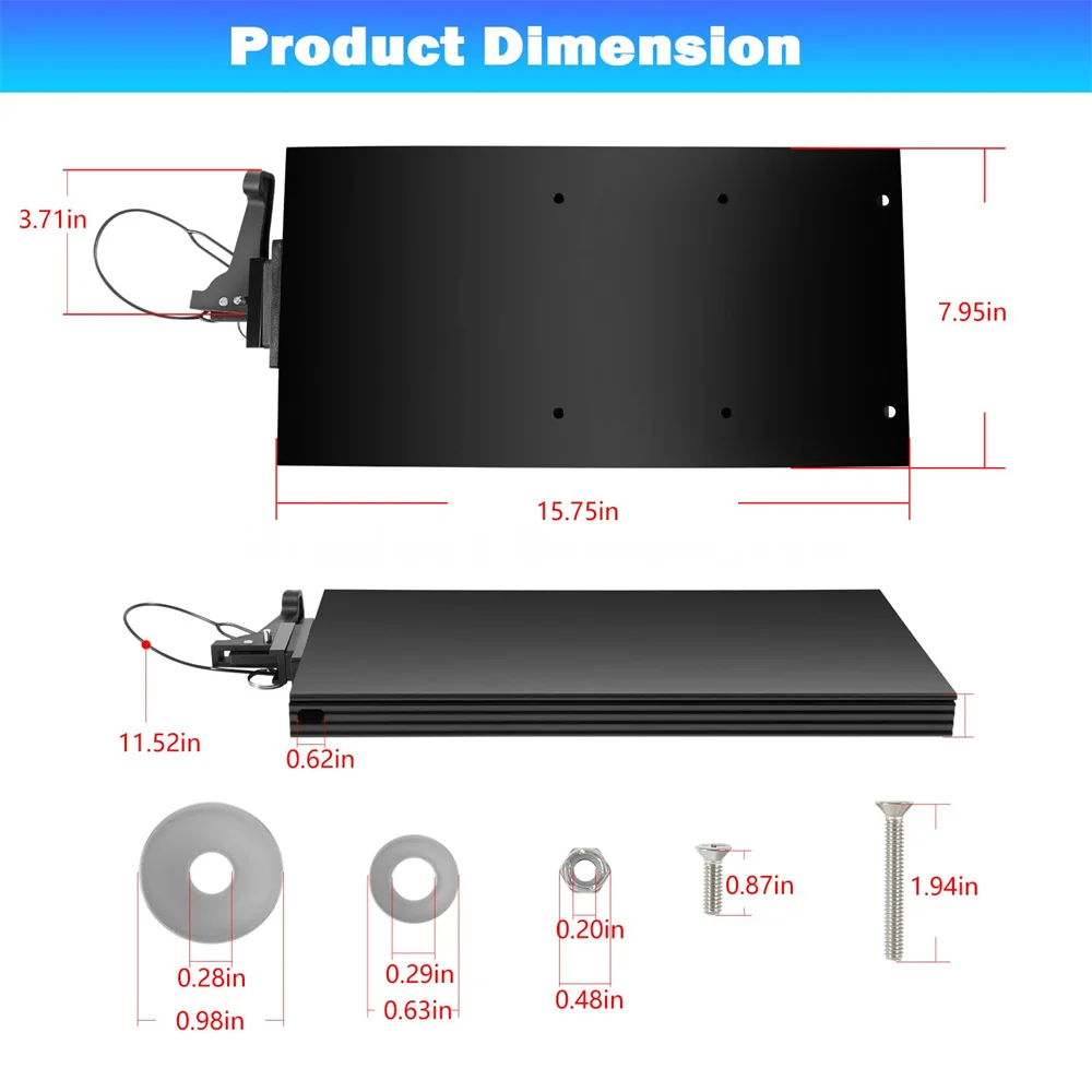 Soporte de liberación rápida para barco de arrastre MKA-51, accesorio para Ulterra, Terrova, PowerDrive V2, DeckHand 40, productos para pesca