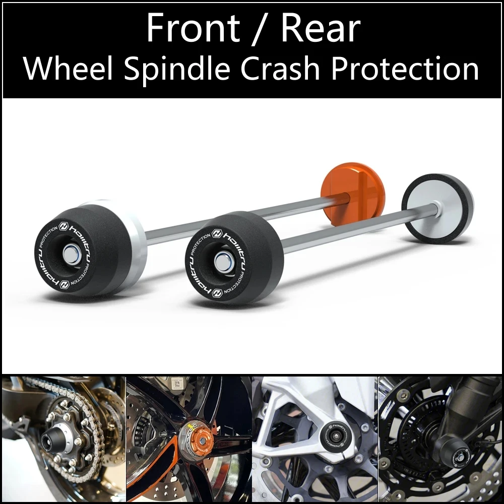 Front Rear wheel Spindle Crash Protection FOR KTM 1290 Super DuKe R/RR/GT/R Evo 2013-2023