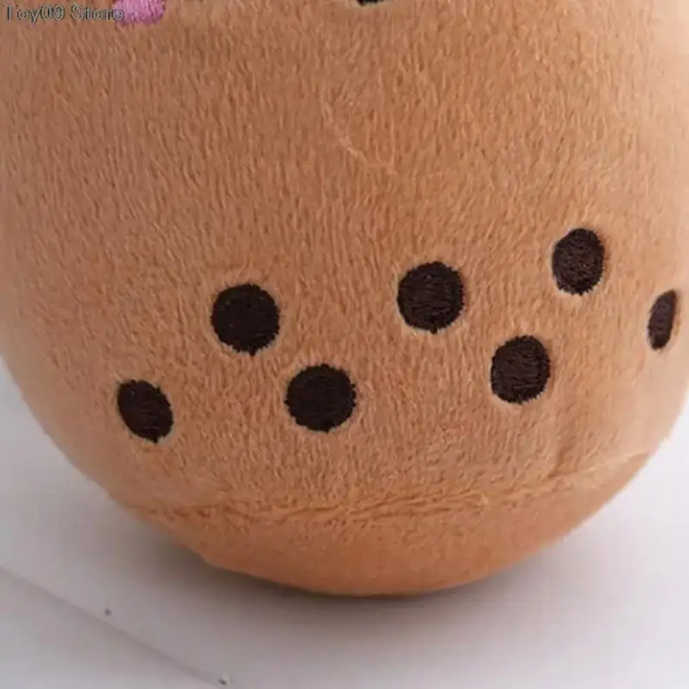 Nuova bolla tazza di tè peluche cartone animato creativo 11 cm tè al latte zaino peluche bambola di pezza Kawaii peluche portachiavi amico regalo