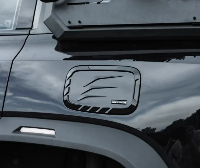 Car Fuel Tank Cap Decorative Sticker Fit for Jetour Traveller T2 2023 2024 2025 Modified ABS Fuel Tank Cap Sticker Accessories