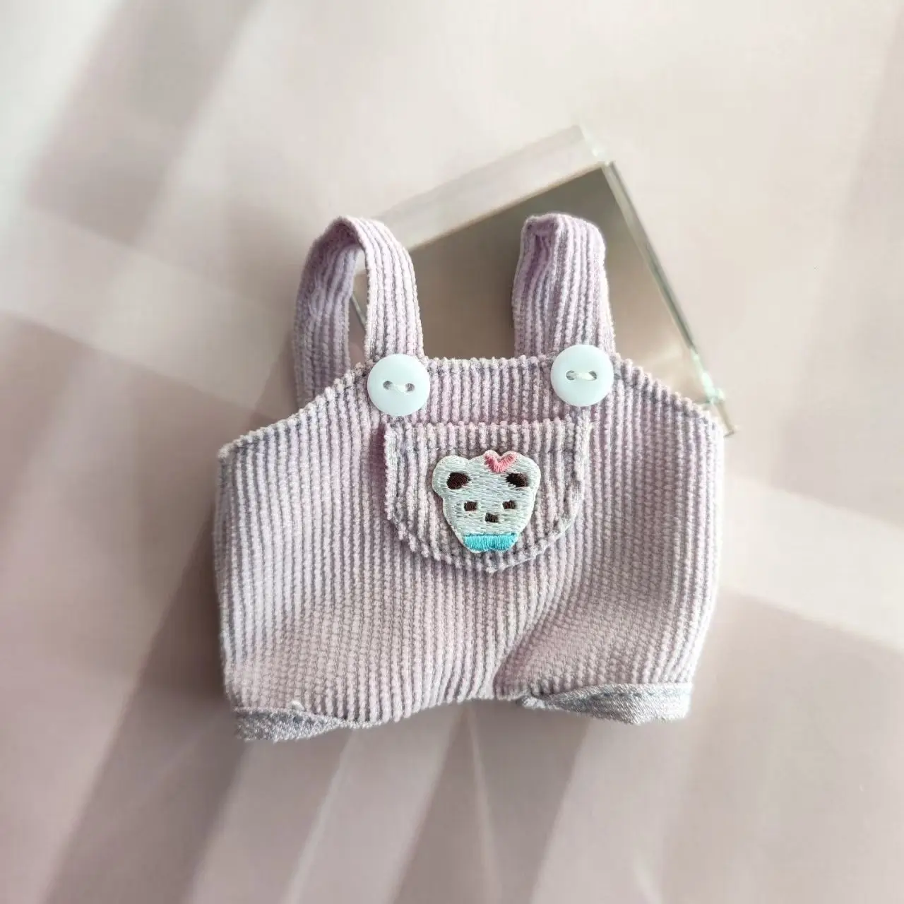 

Clothes for Labubu Plush Labubu Doll Clothes Set - Fashion Outfit with Belted Pants & Stylish Accessories